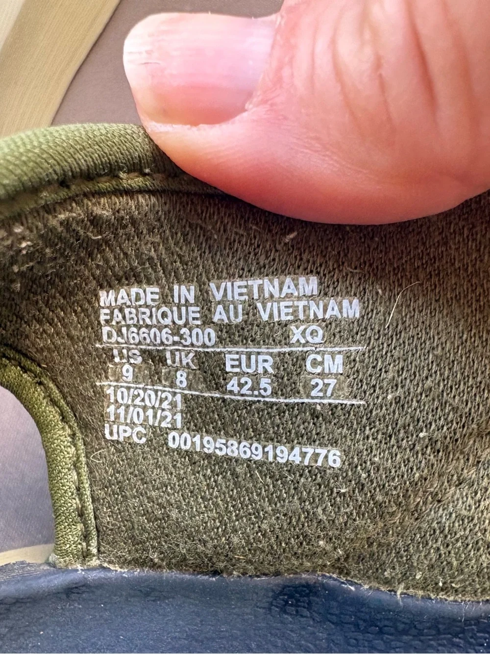 Nike breathable open